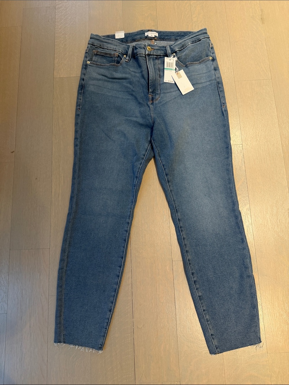 NWT Good American Good Legs Skinny Jeans